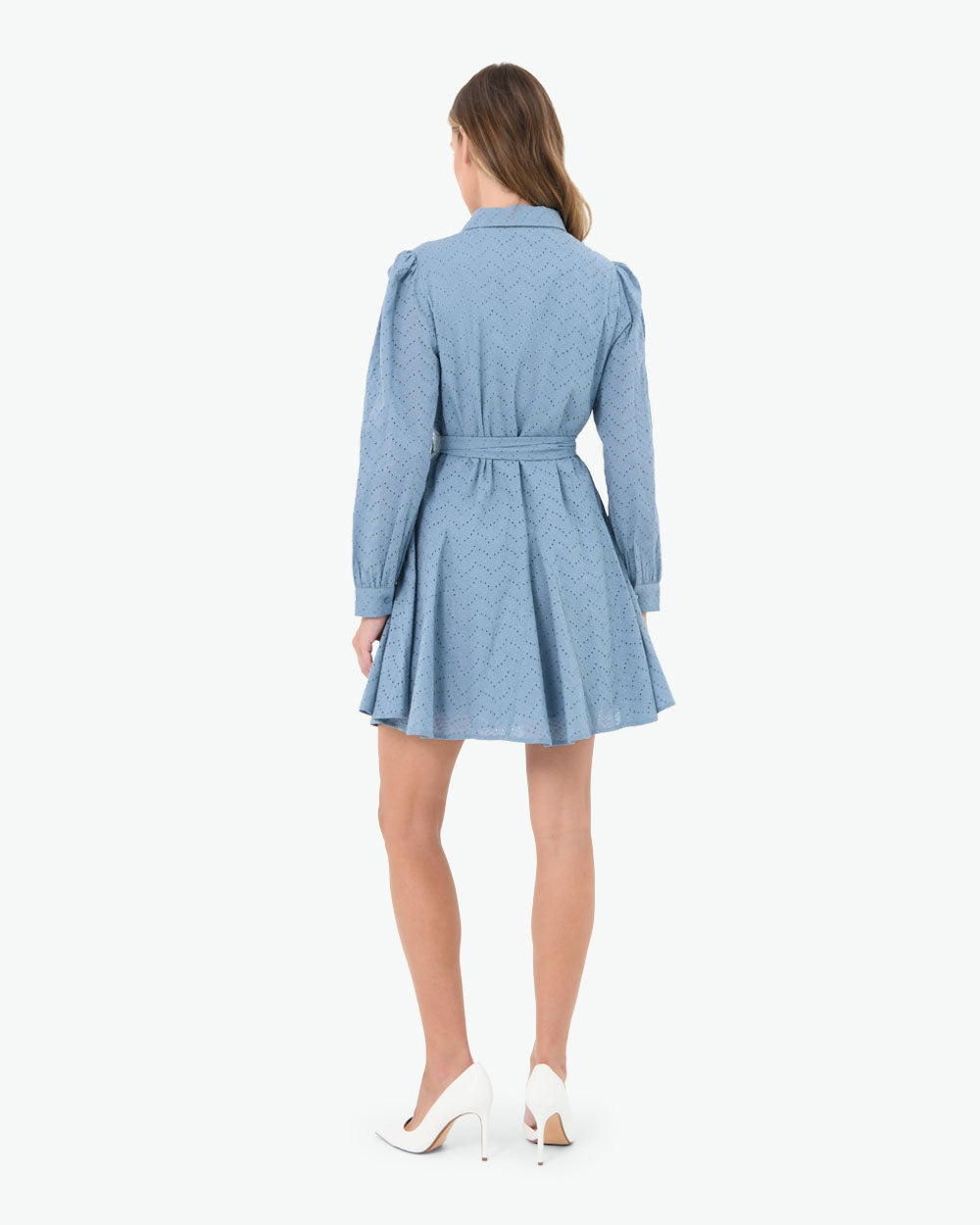 River Cotton Crochet Dress