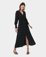Korra Long Sleeve Button Dress