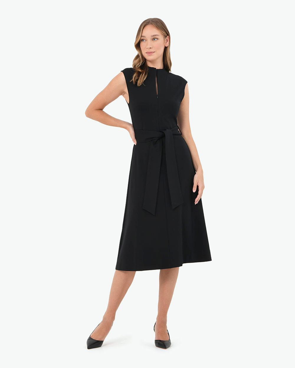 Wynter Ponte A-Line Dress