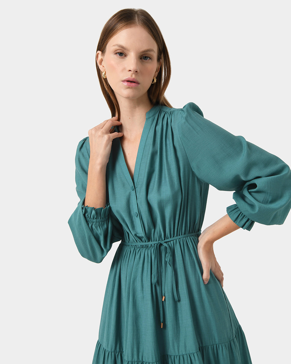 Alessandra Tie Waist Dress