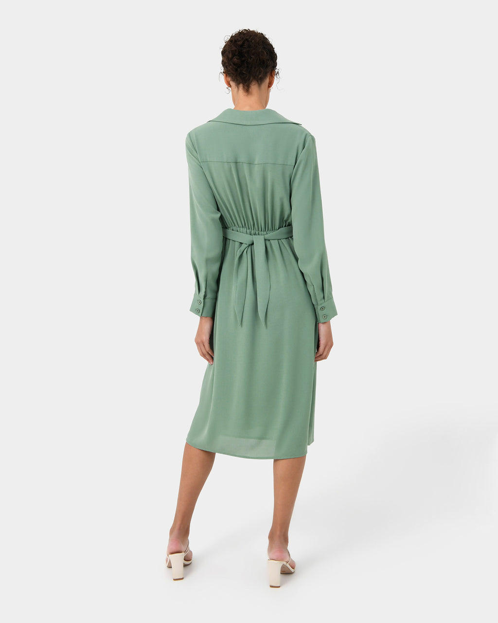 Elaine Twisted Tie Front Dress