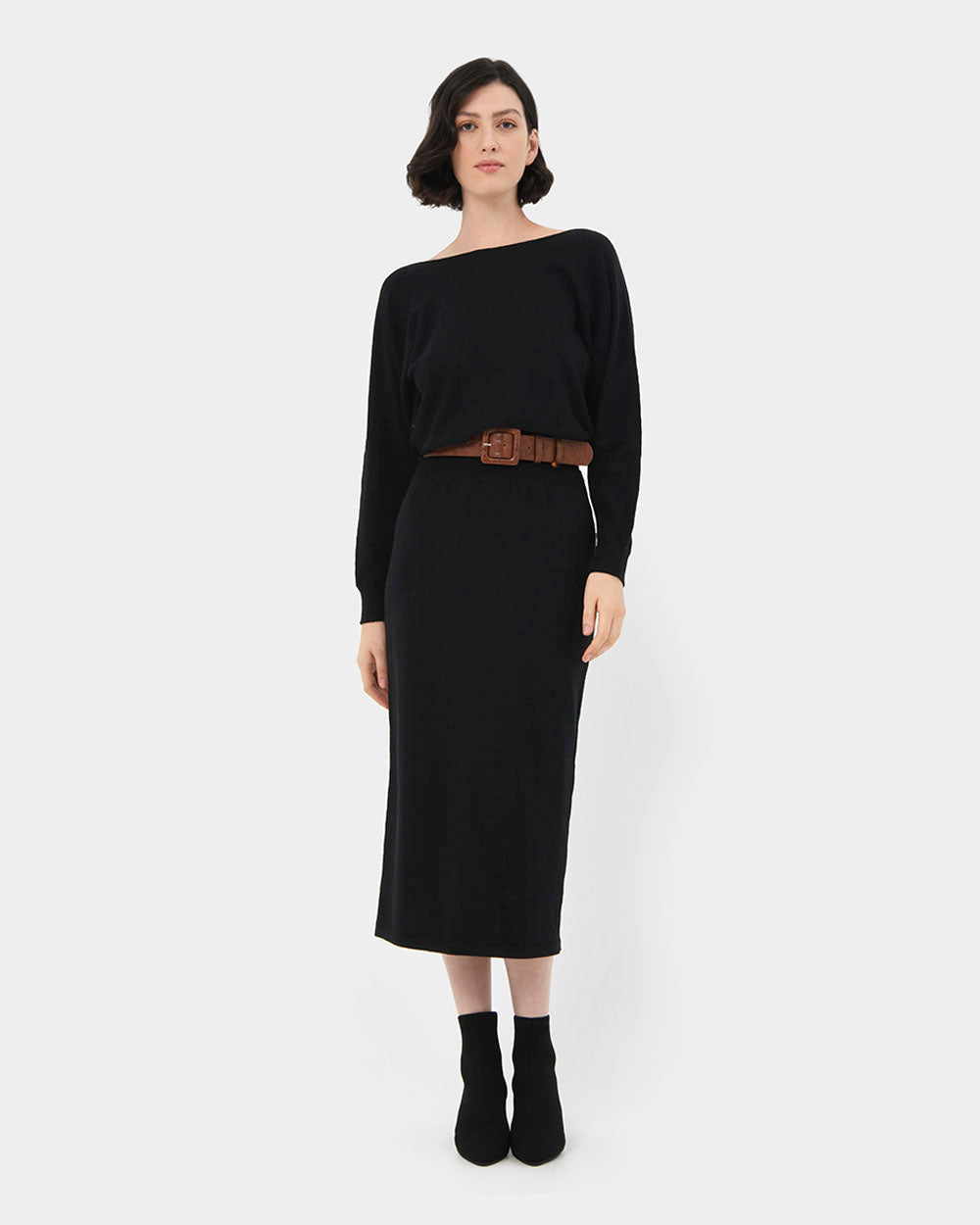 Ani Reversible Knit Dress