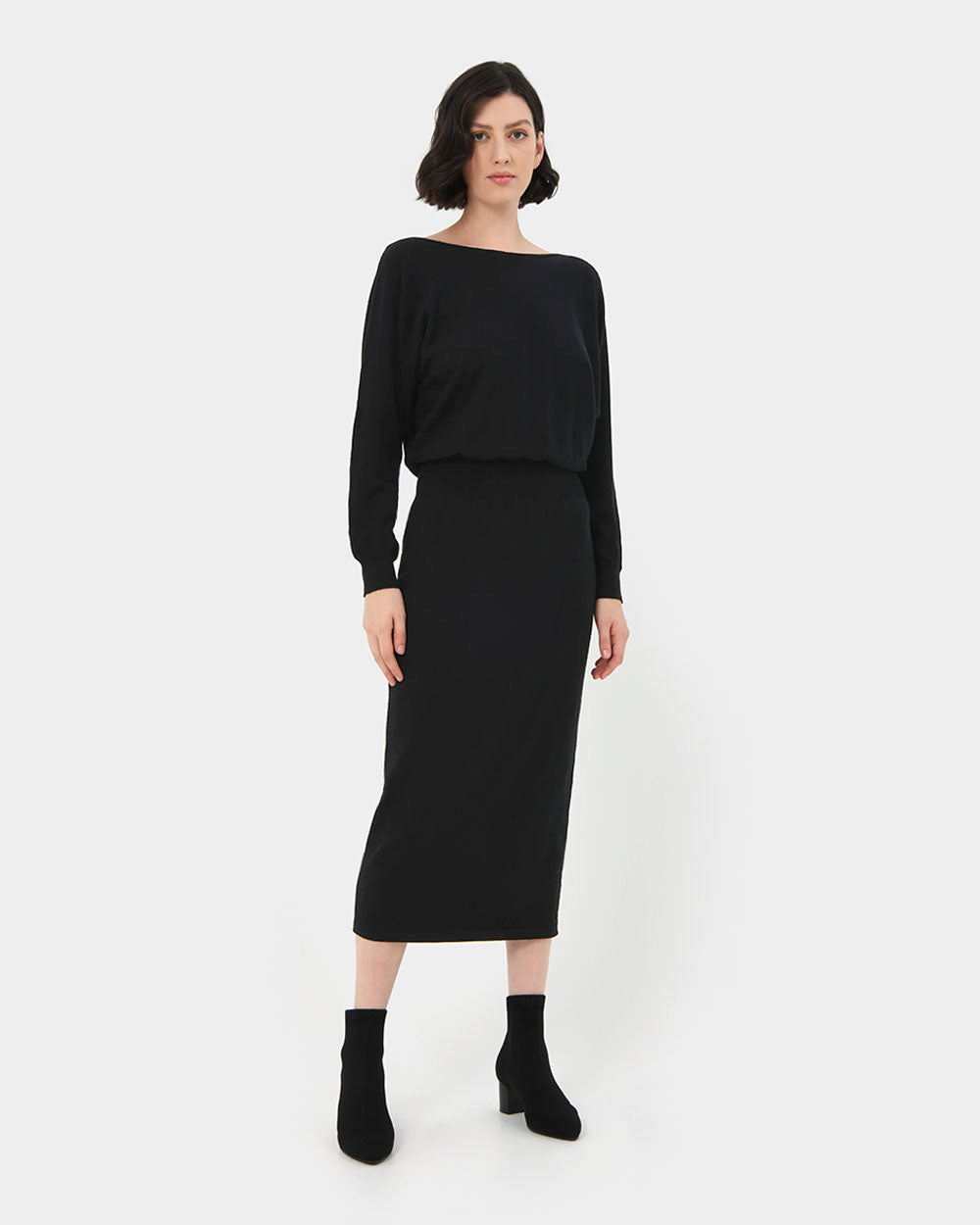 Ani Reversible Knit Dress