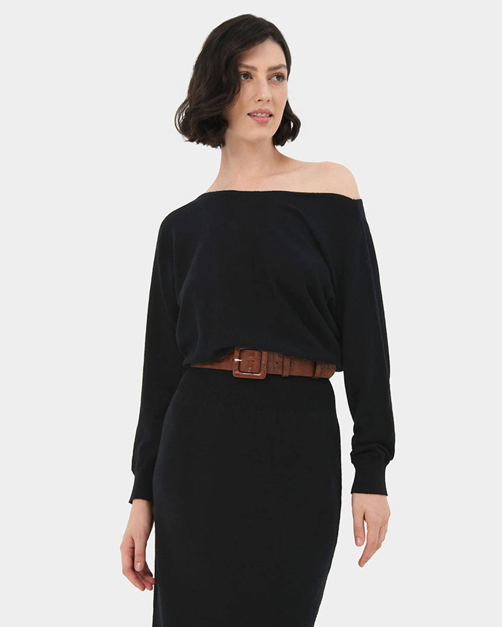 Ani Reversible Knit Dress