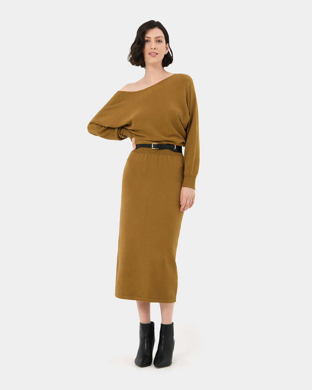 Ani Reversible Knit Dress