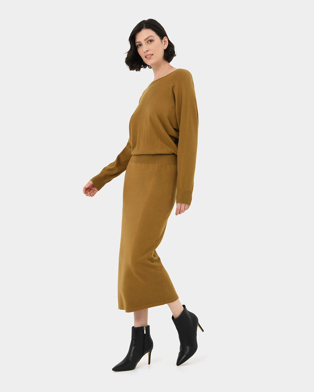 Ani Reversible Knit Dress