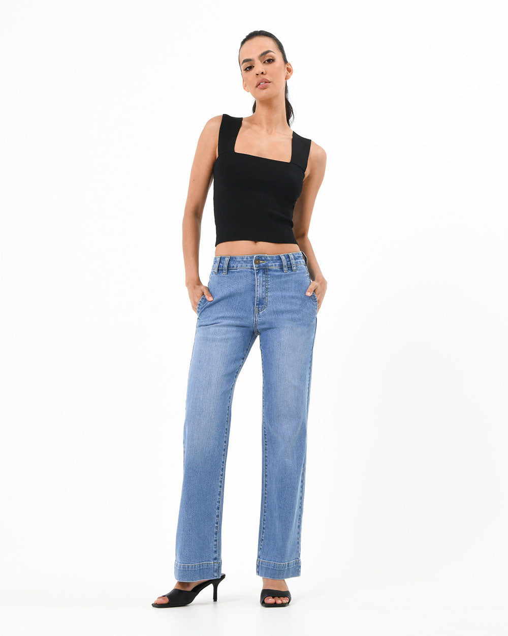 Joelene Wide Leg Jeans