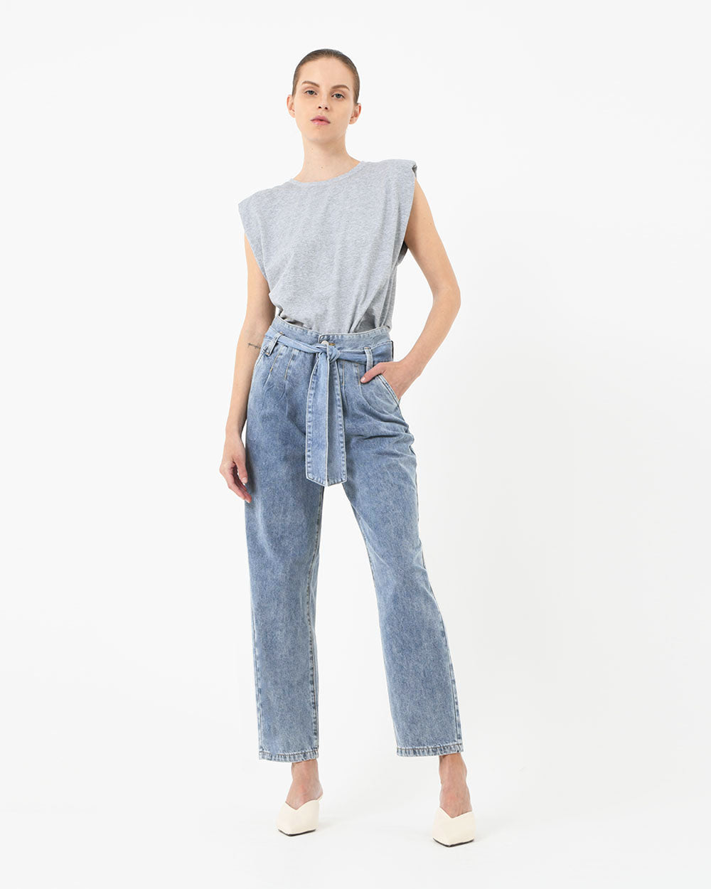 Jael Belted Jeans