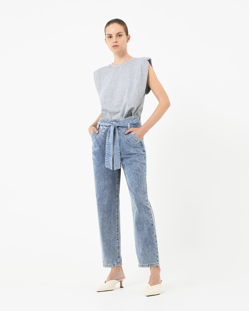 Jael Belted Jeans
