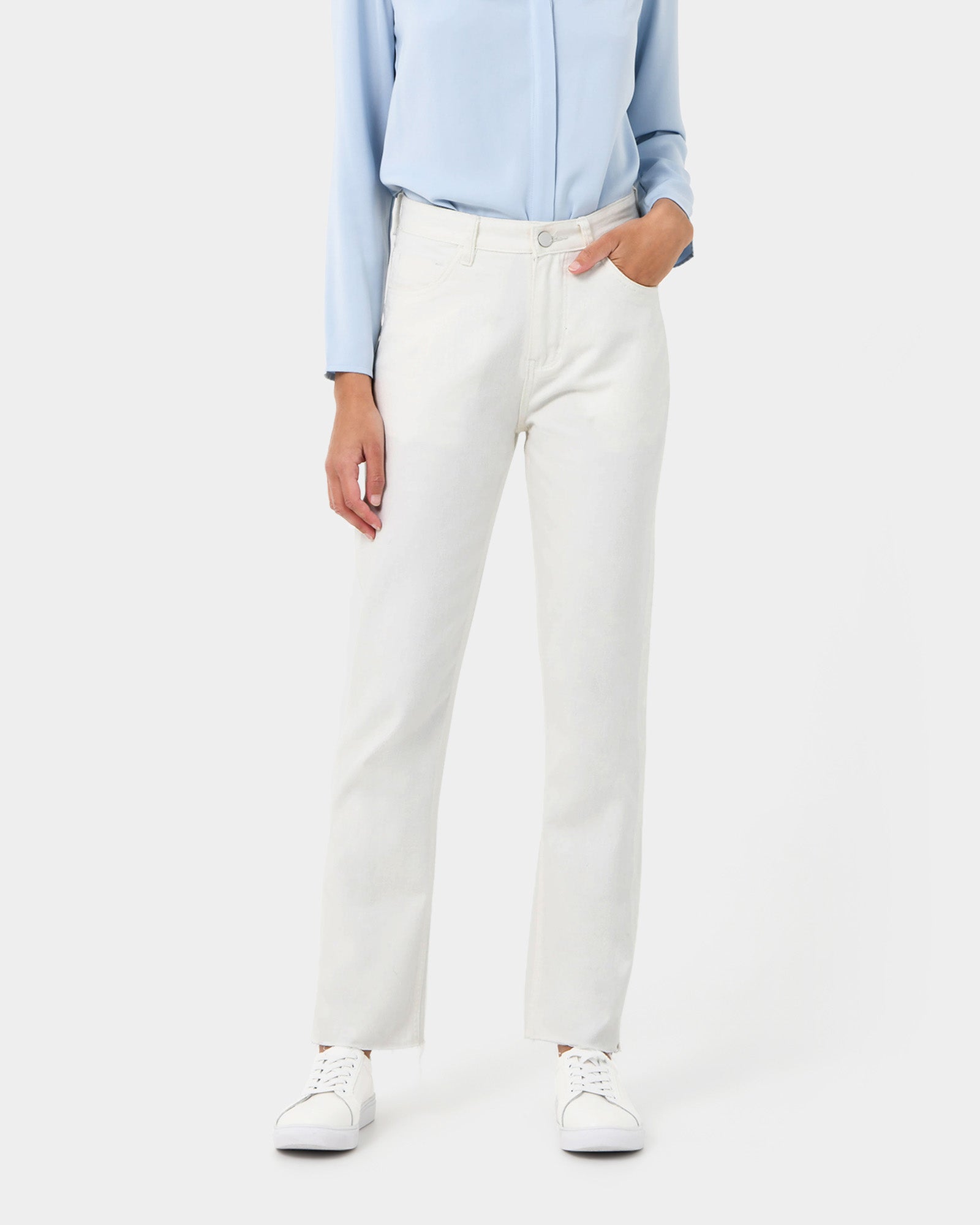Rome Frayed Washing Jean