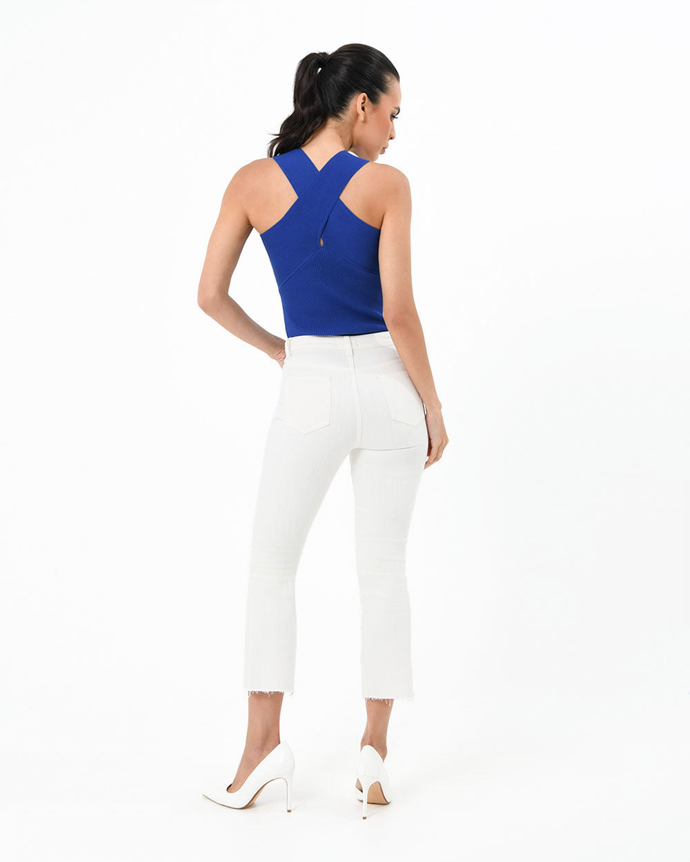 Rosario Cropped Flare Jeans