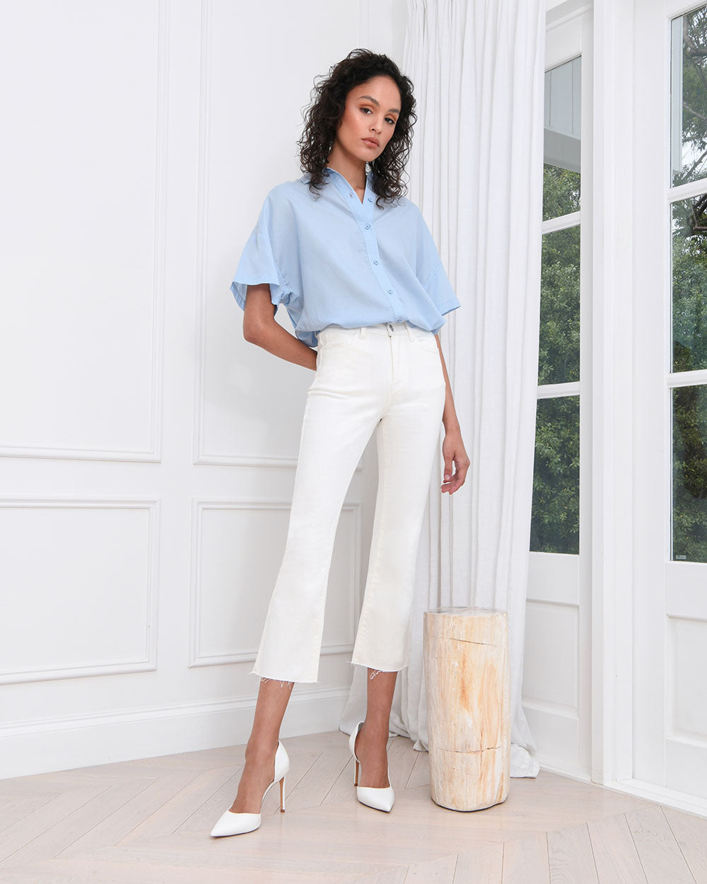 Rosario Cropped Flare Jeans