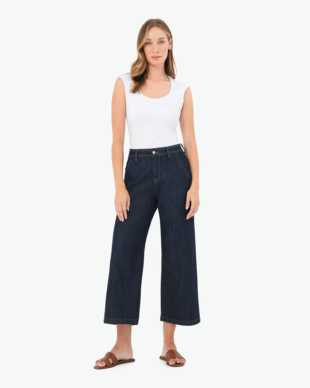 Kallie Denim Culotte