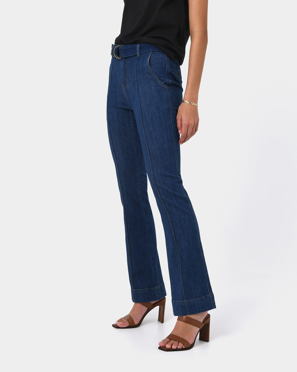 Ximenna Pin Tuck Jean