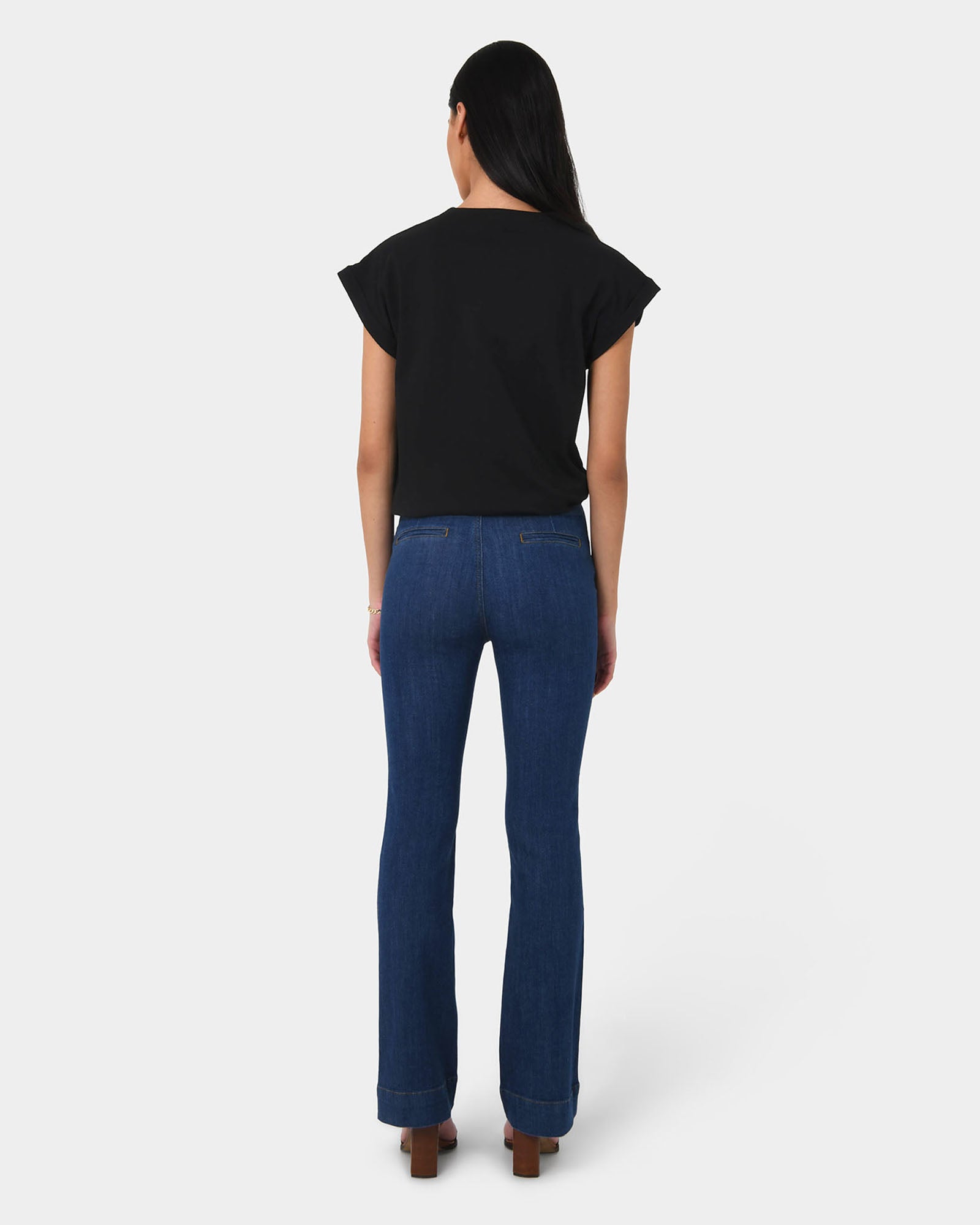 Ximenna Pin Tuck Jean