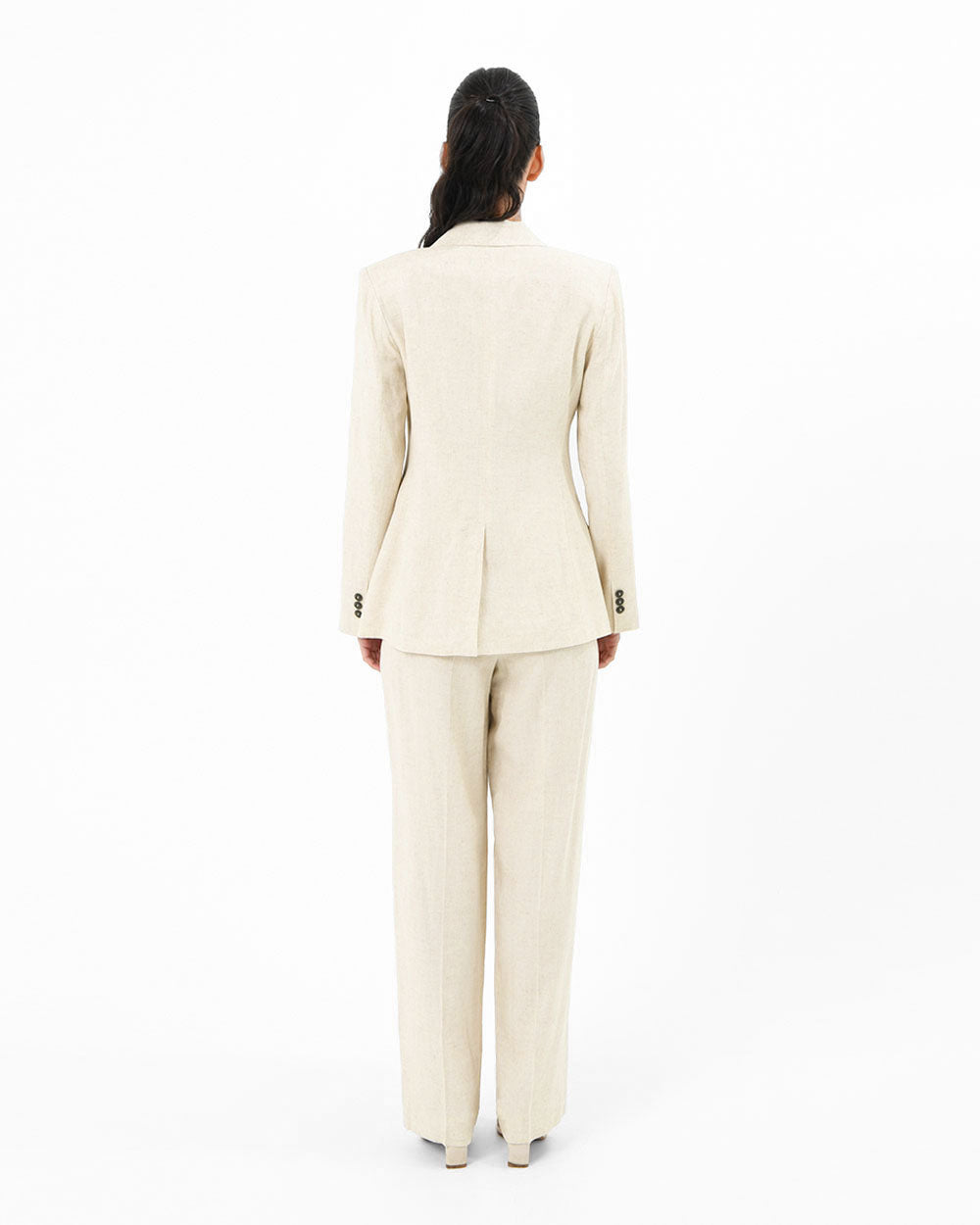 Lilit Linen Chambray Blazer