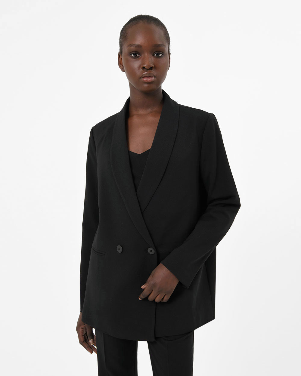 Le Marais Crepe Coat Blazer
