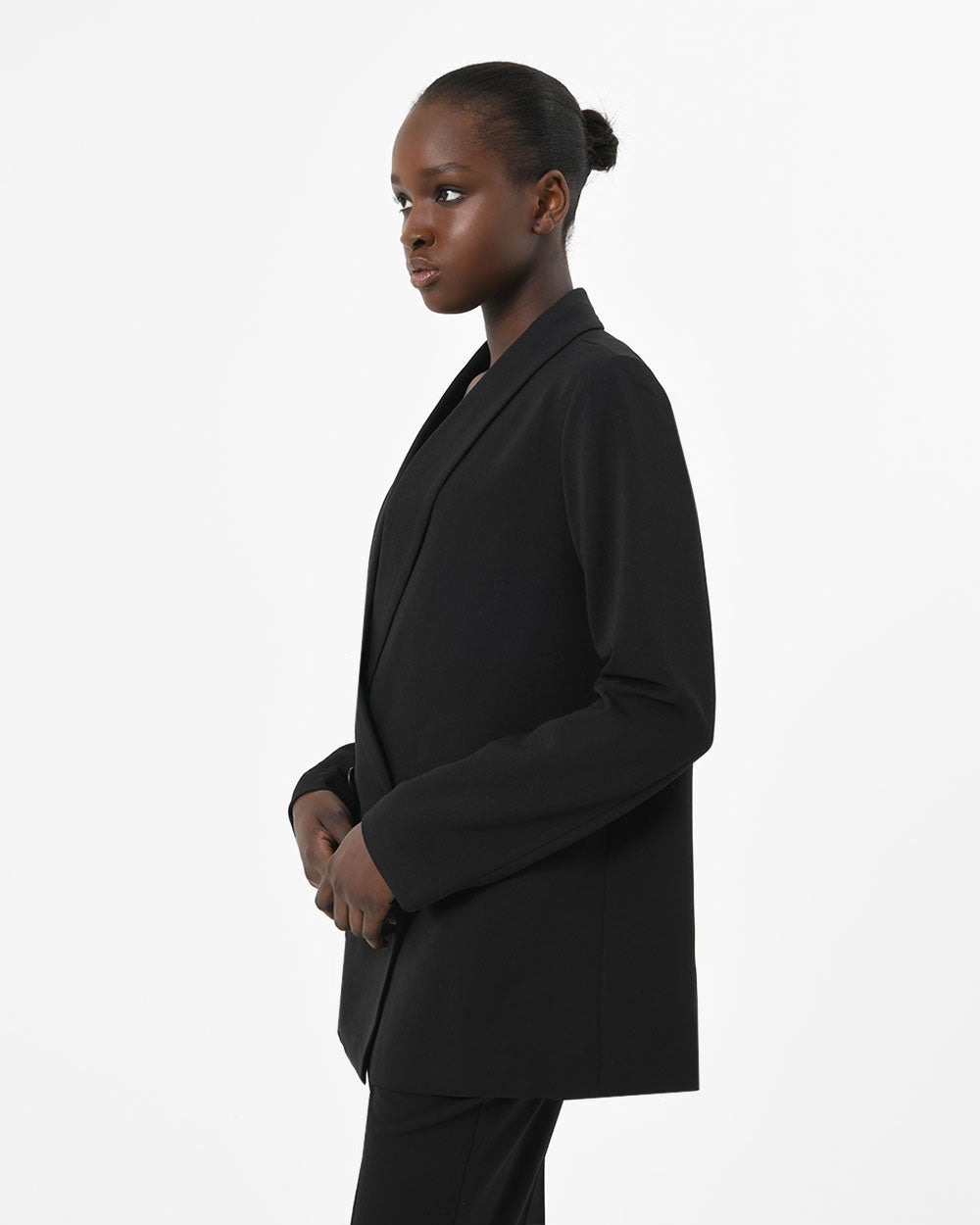 Le Marais Crepe Coat Blazer