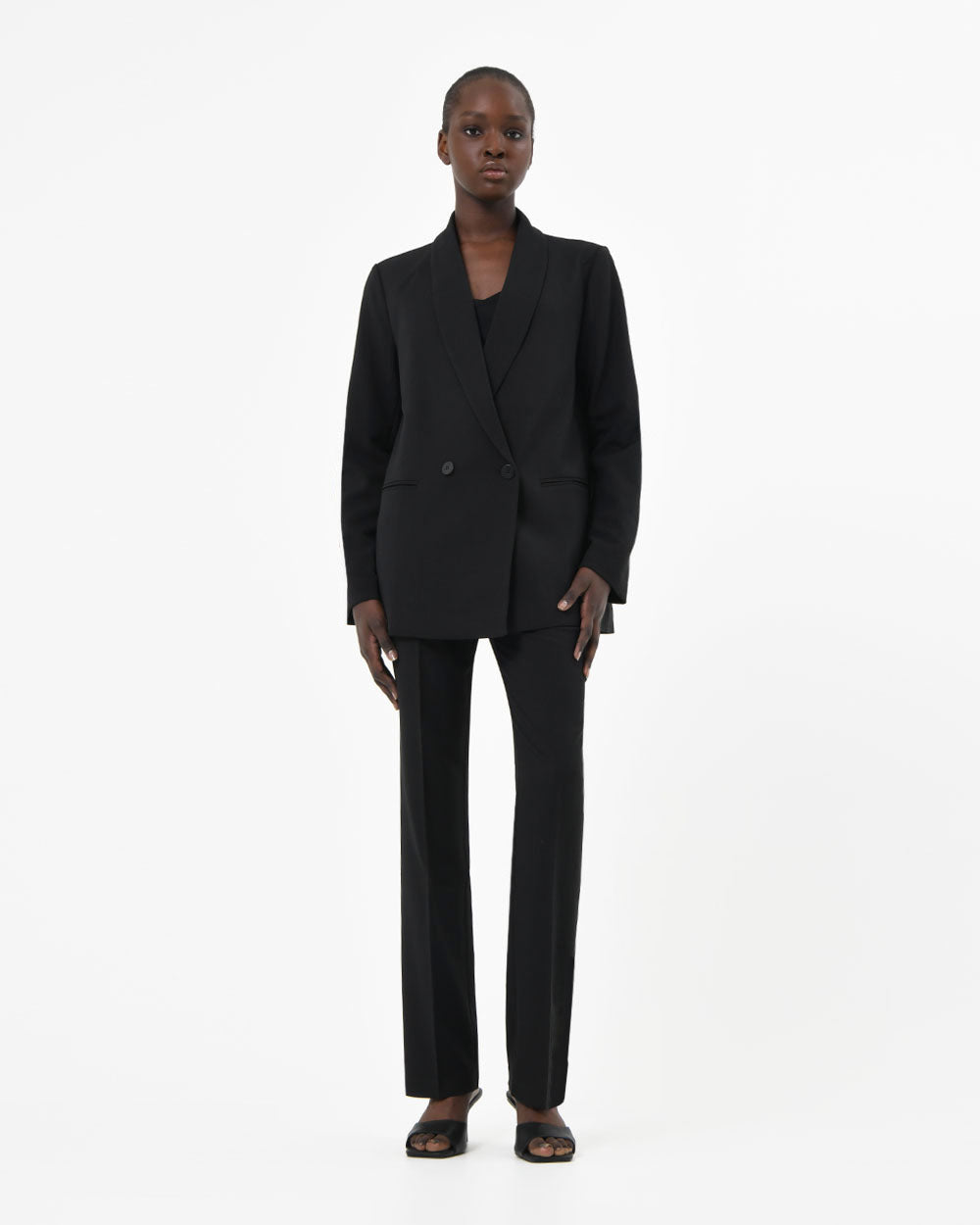 Le Marais Crepe Coat Blazer