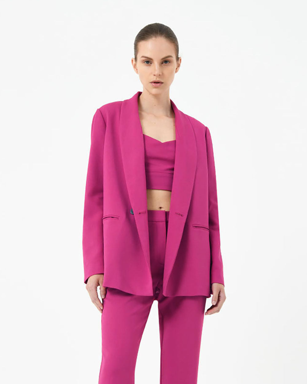 Le Marais Crepe Coat Blazer