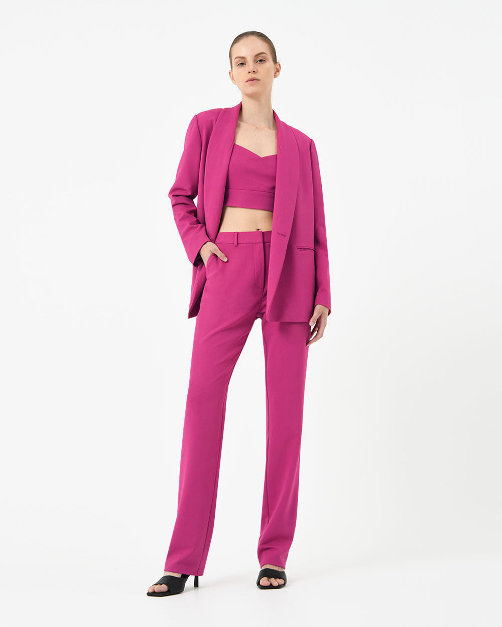 Le Marais Crepe Coat Blazer