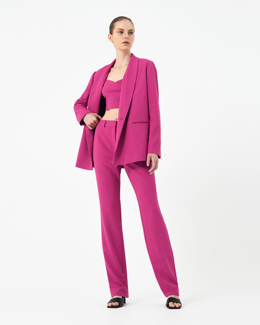 Le Marais Crepe Coat Blazer