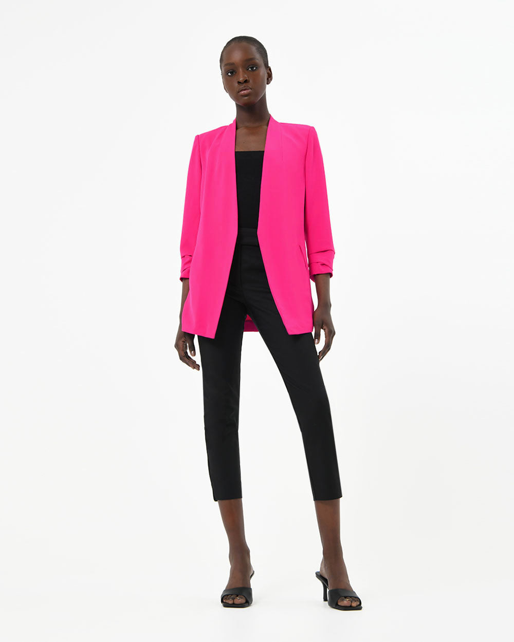 Carter 3 Collarless Blazer