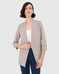 Carter 3 Collarless Blazer