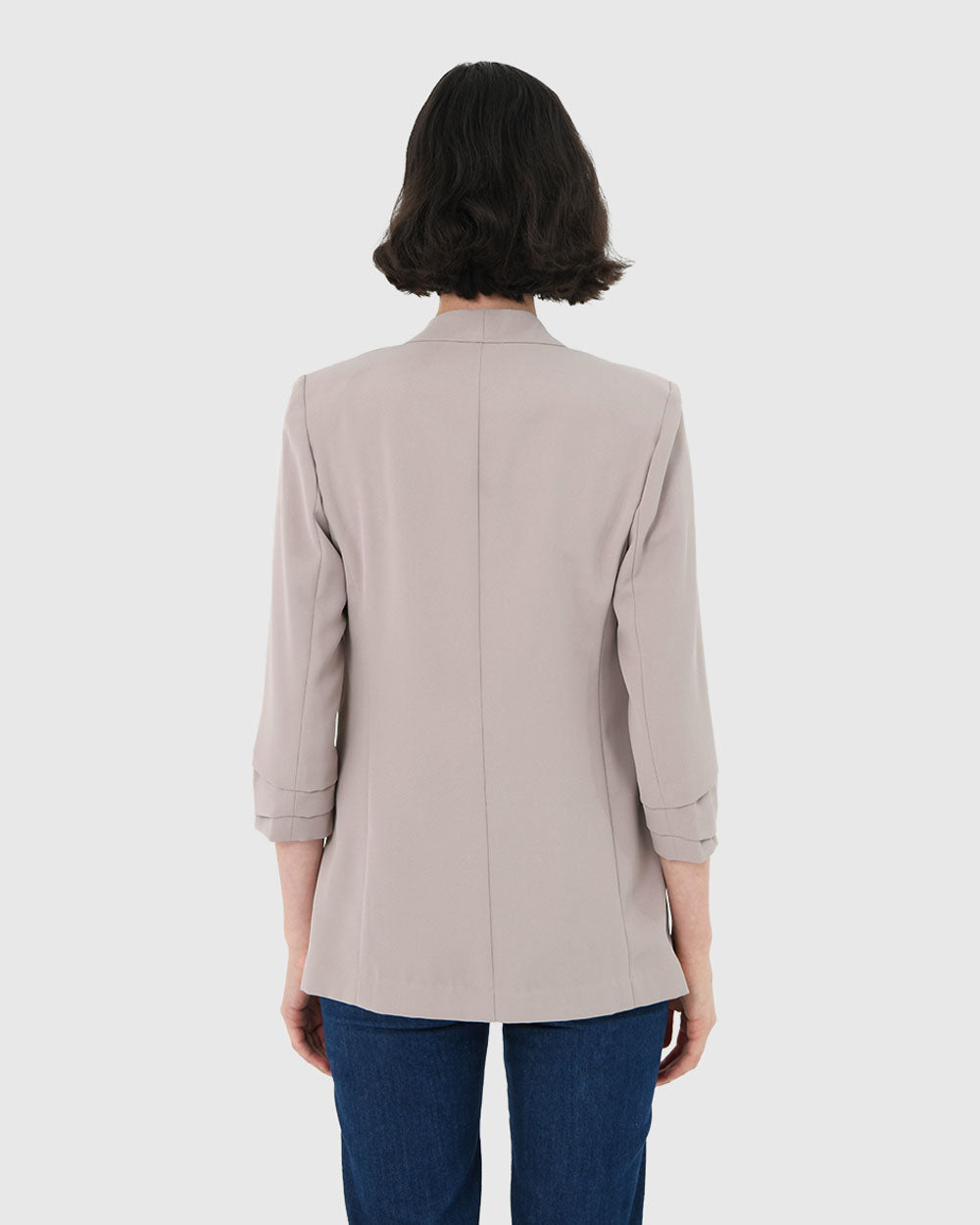 Carter 3 Collarless Blazer