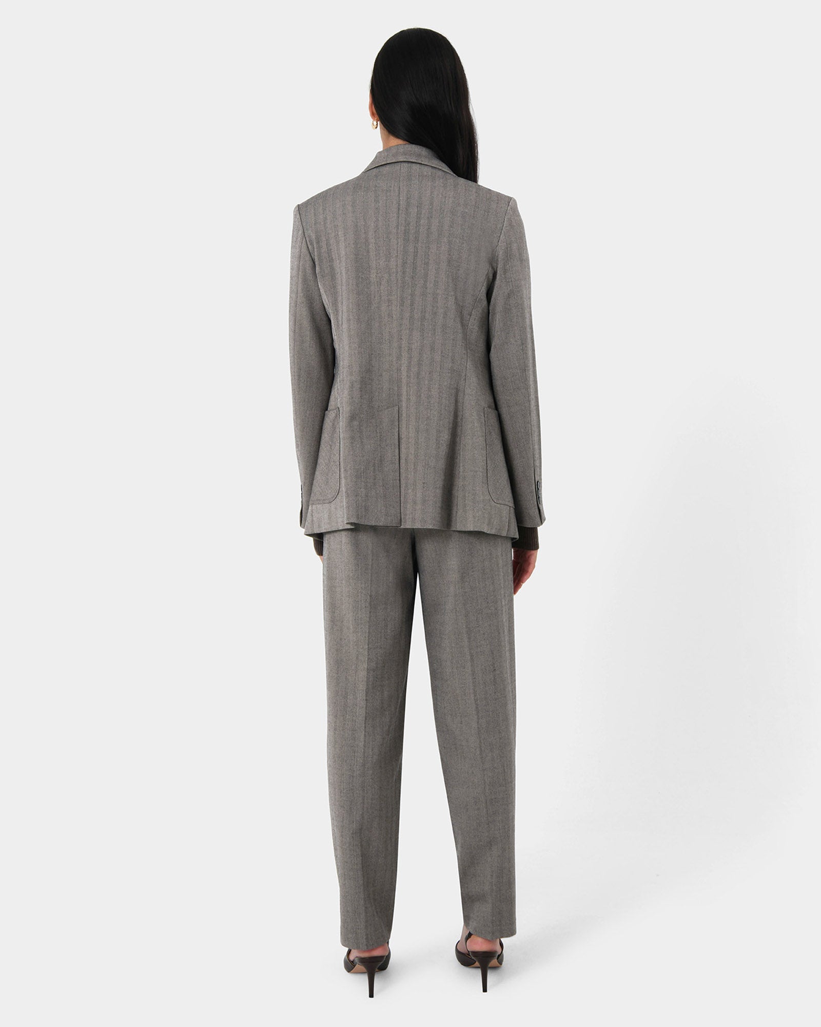 Allara Herringbone Jacket