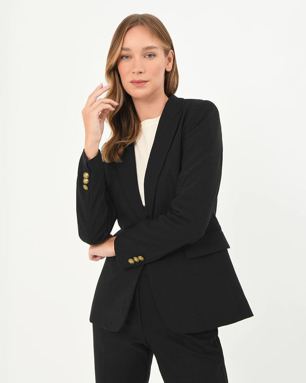 Ester Lapel Single Blazer