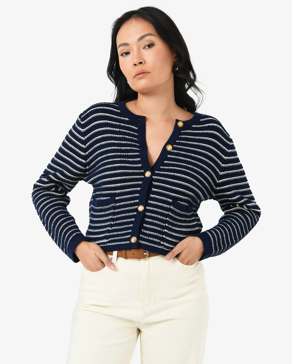 Hollis Textured Cardigan