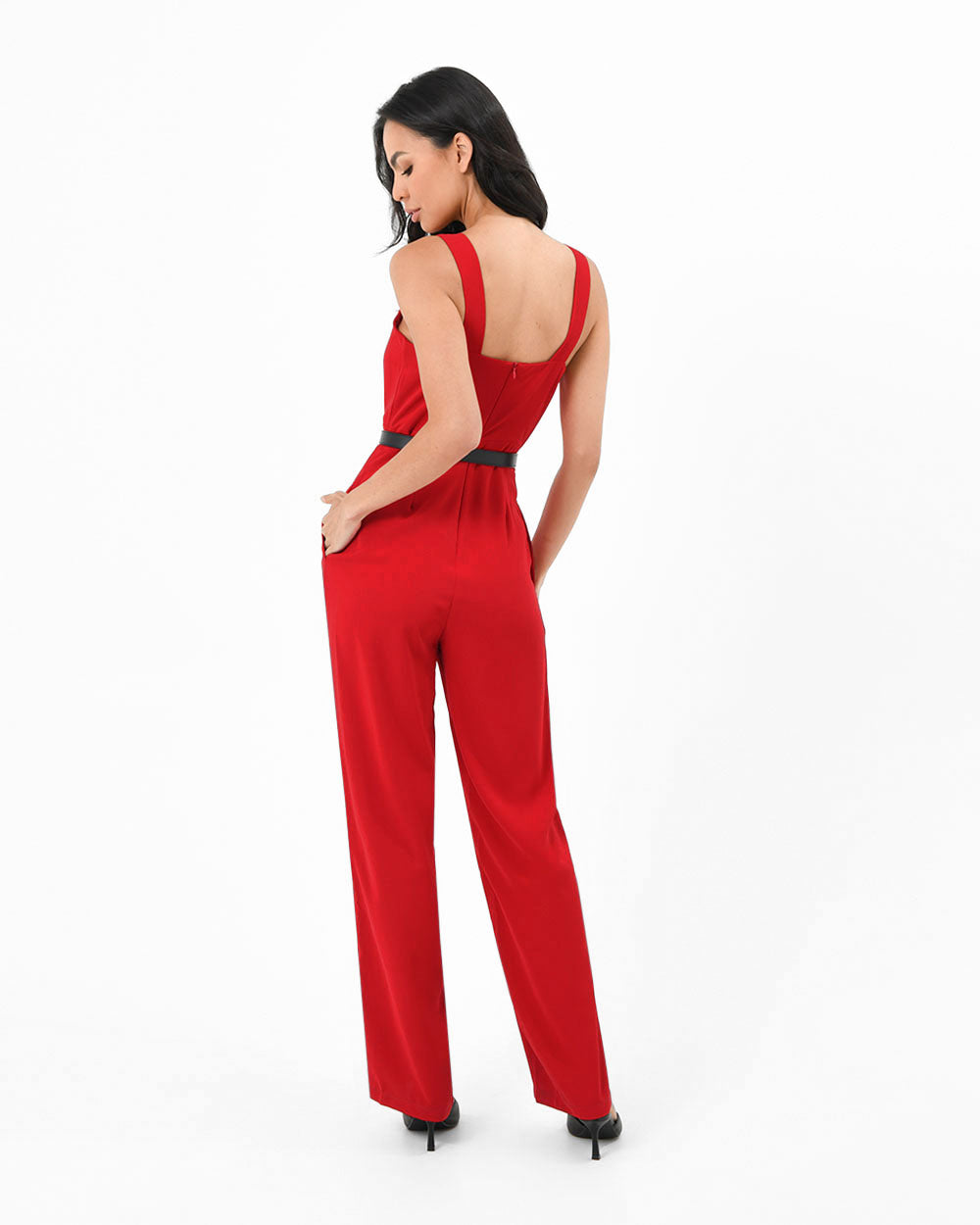 Elena V-Neck Jumpsuit
