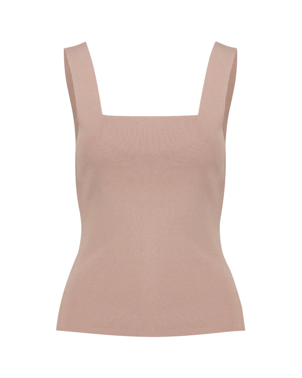 Vivian Square Neck Knit Top