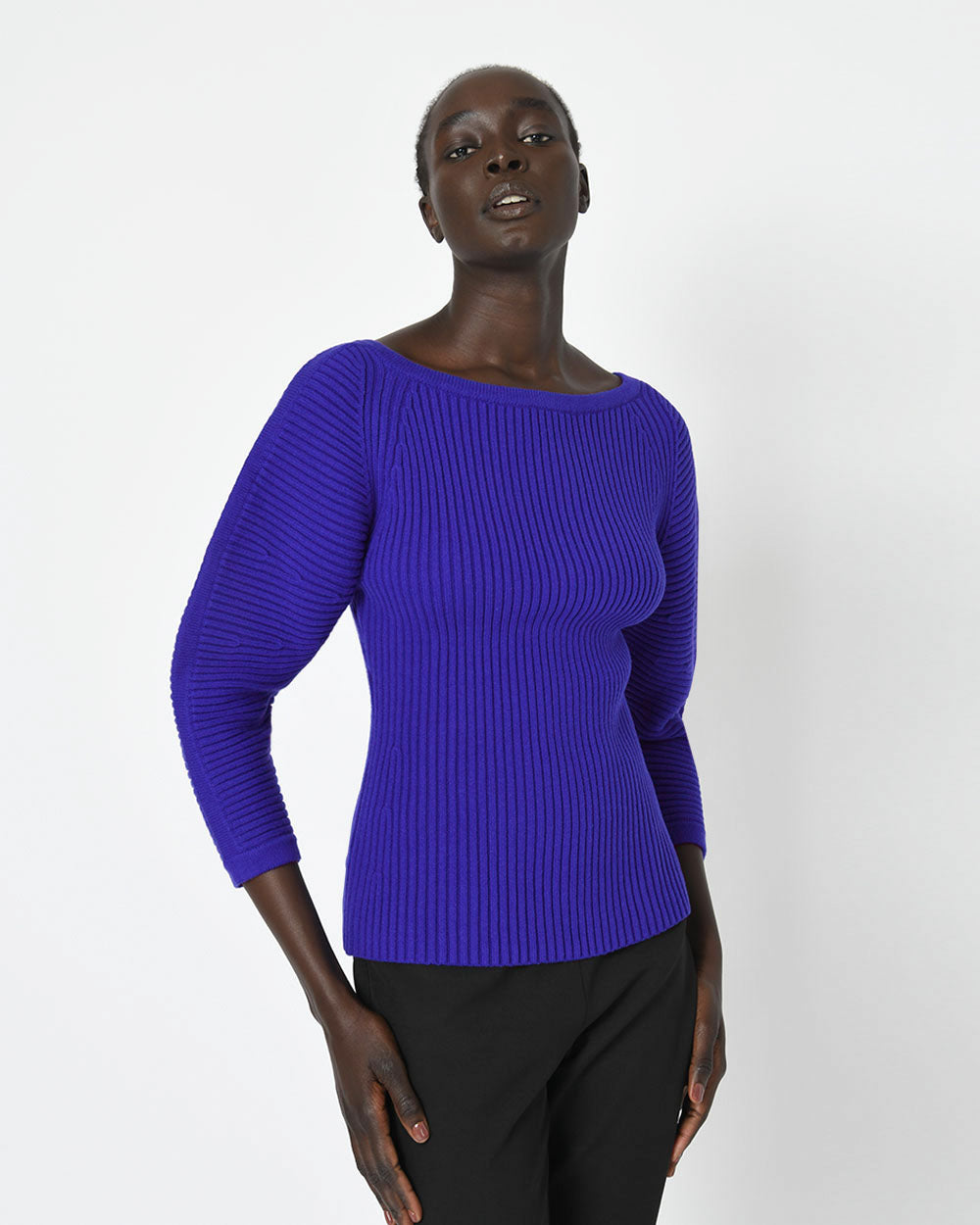 Damaris Boat Neck Knit
