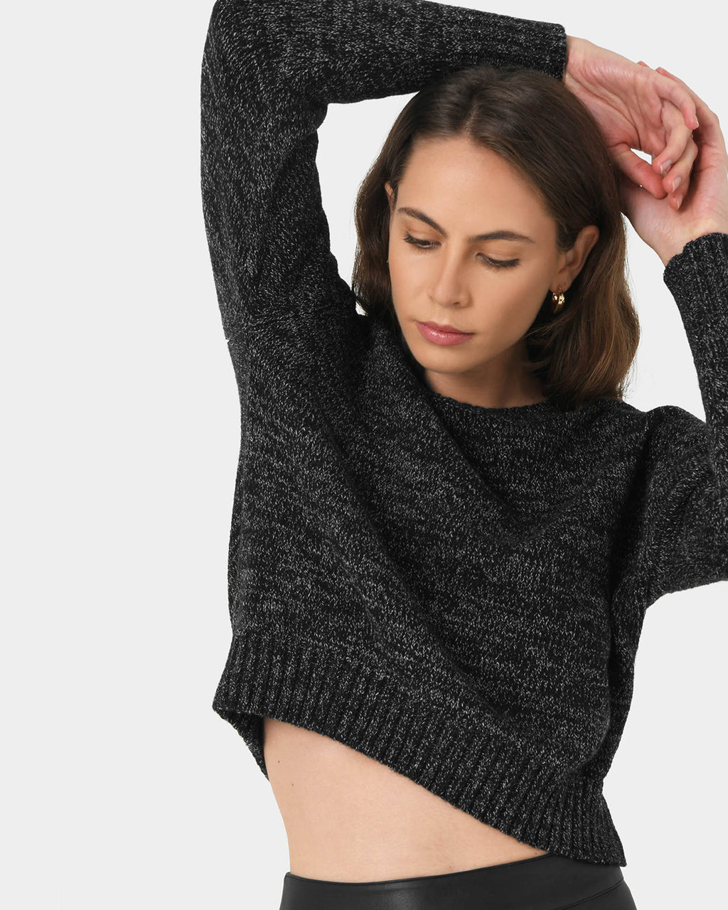 Naomy Mixed Yarn Knit