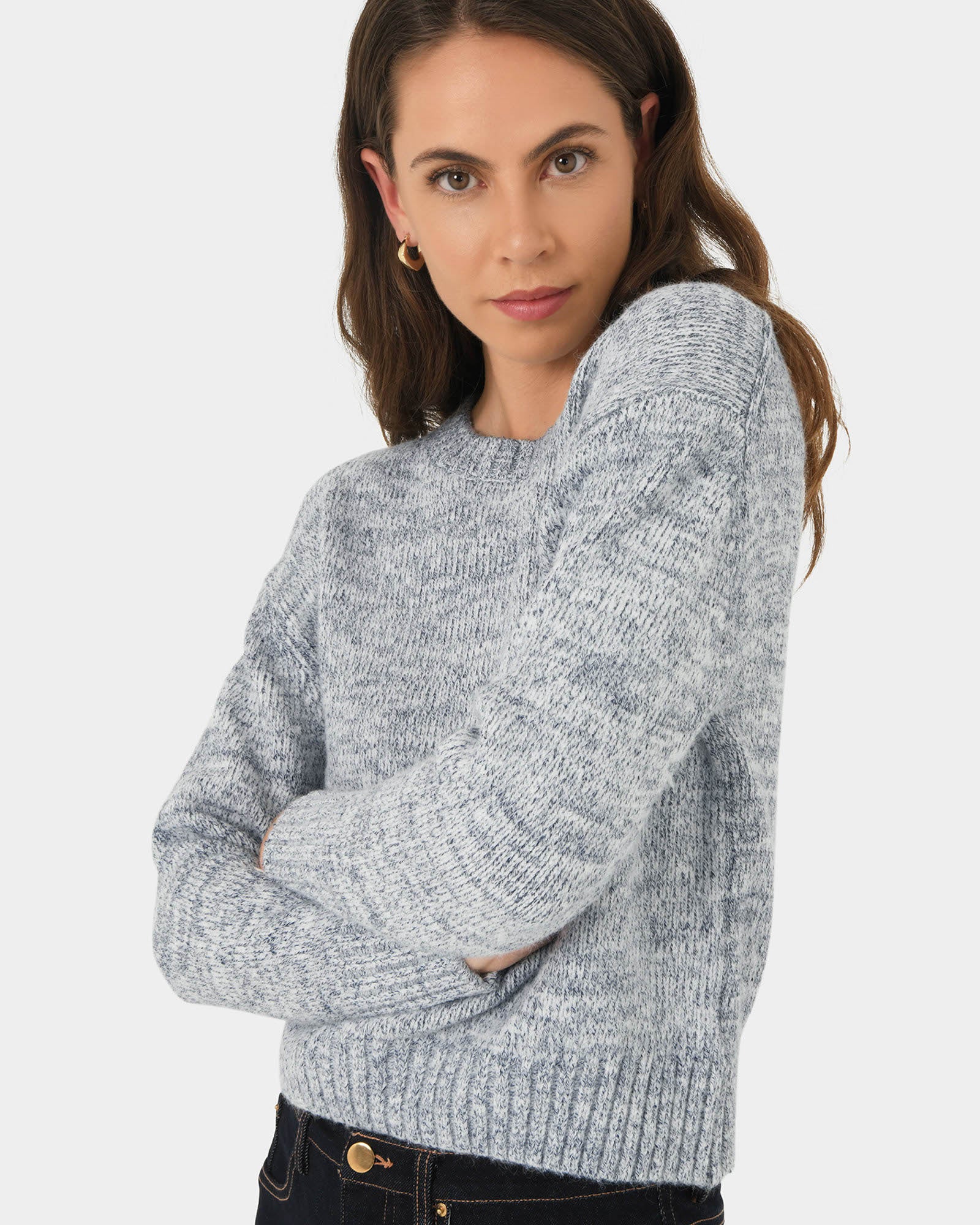 Naomy Mixed Yarn Knit