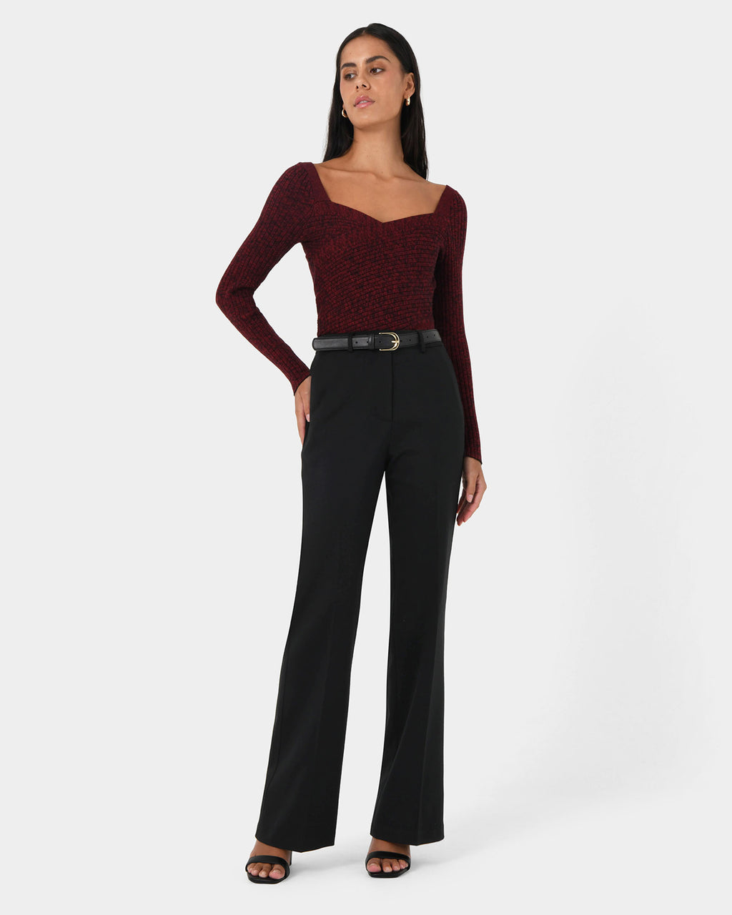 Cienna Cross Over Knit Top