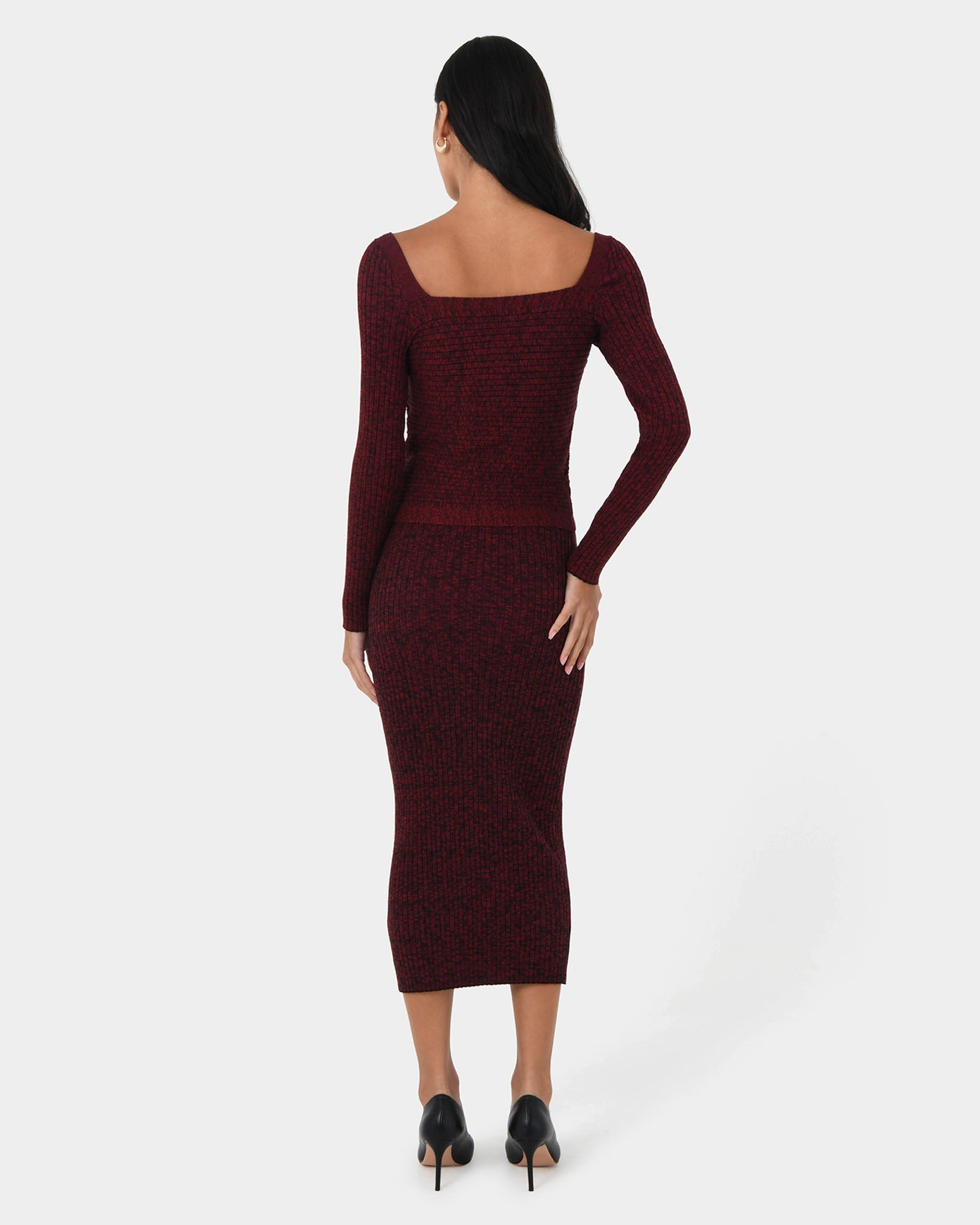 Cienna Cross Over Knit Top