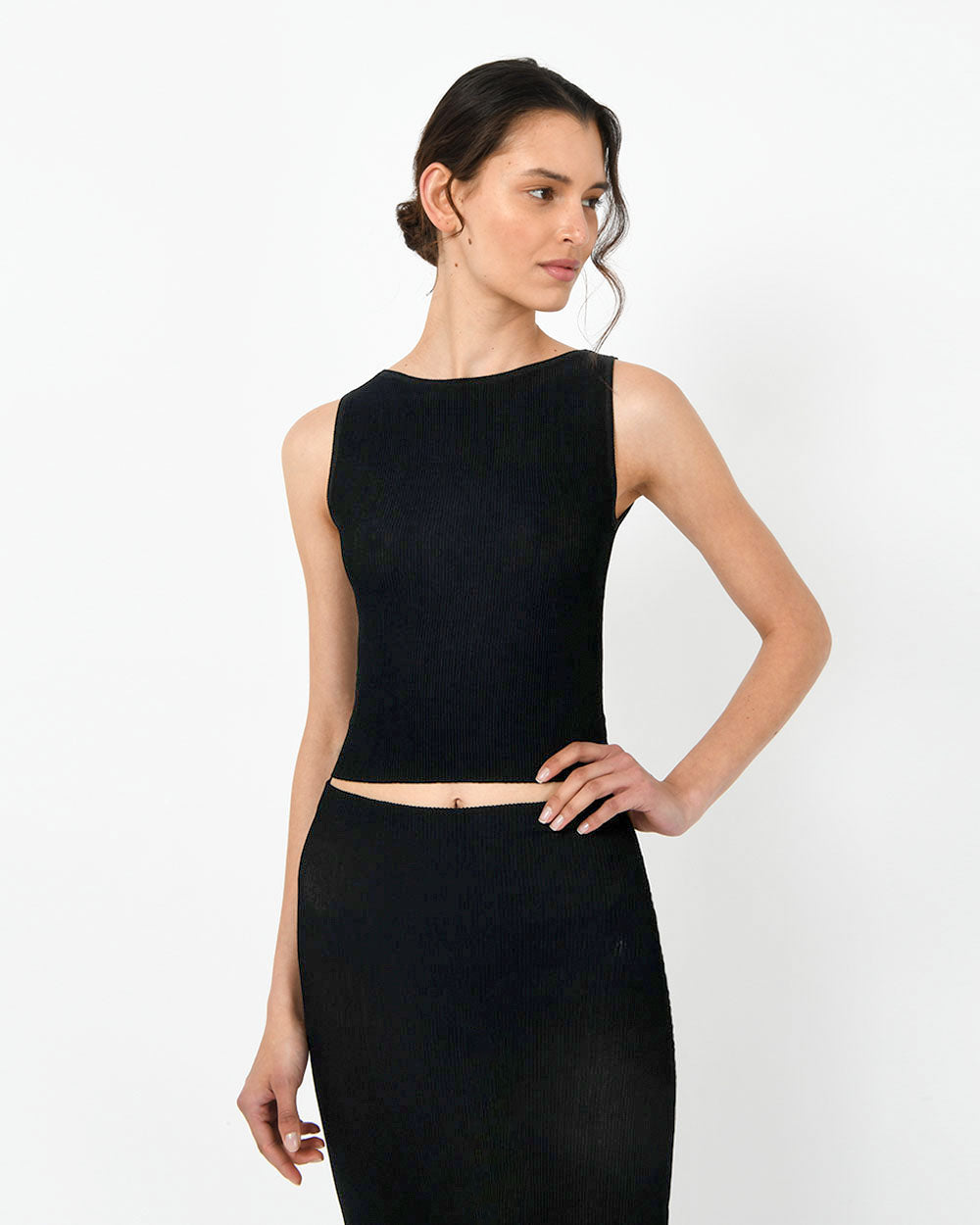 Royce Crop Knit Top
