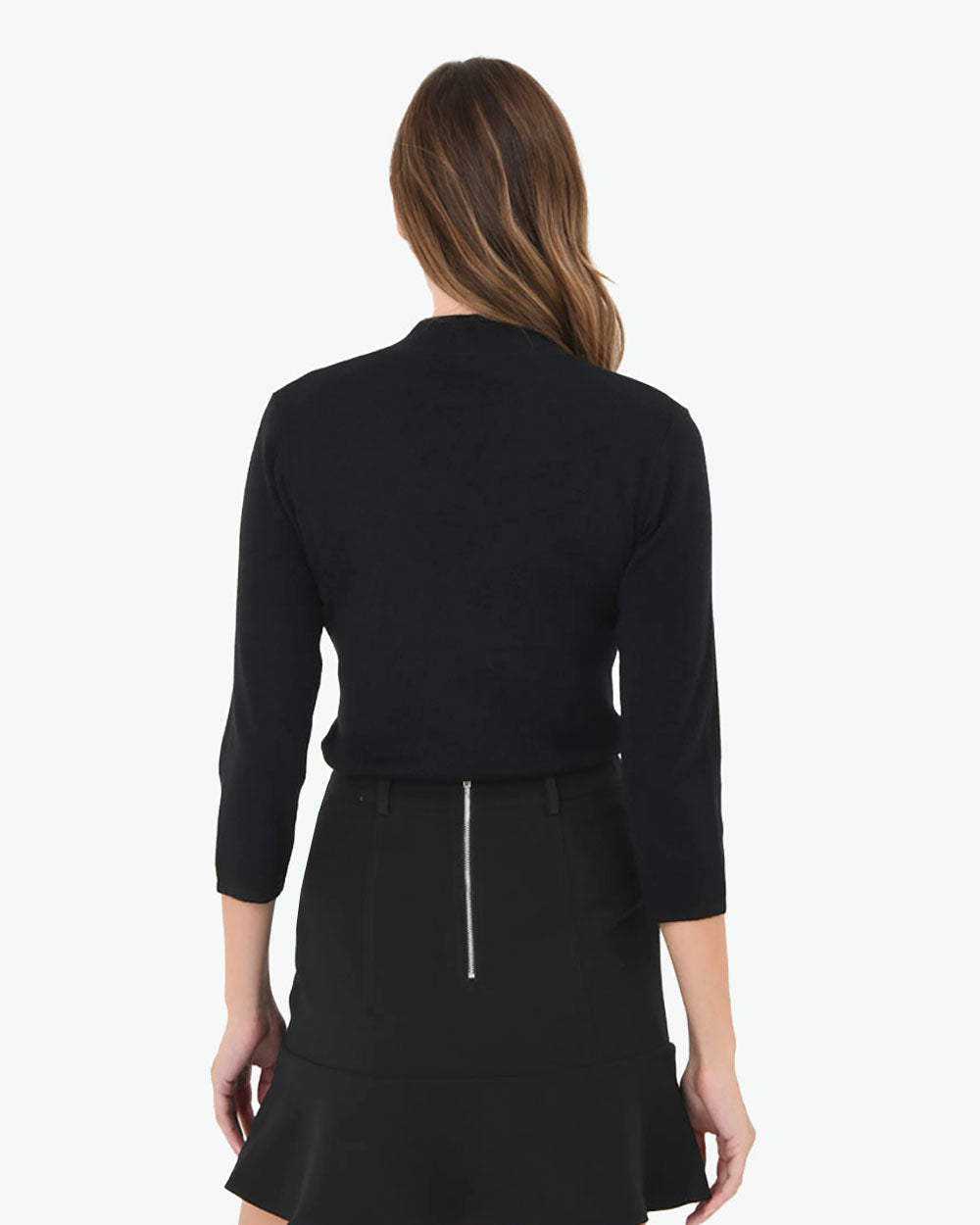 Ellette Mock Neck Knit