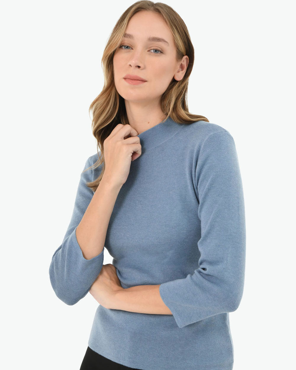 Ellette Mock Neck Knit