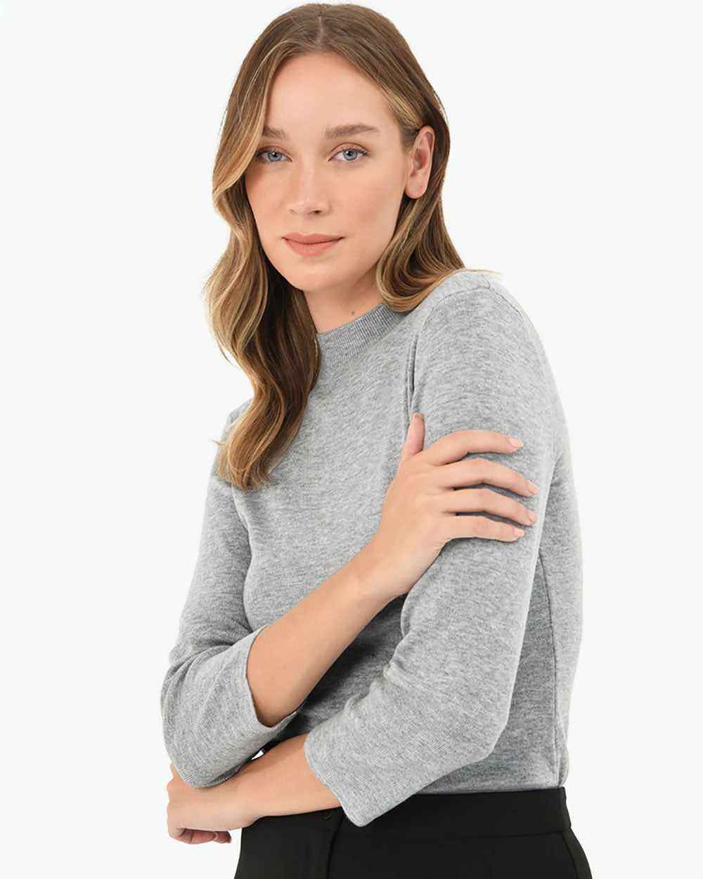 Ellette Mock Neck Knit