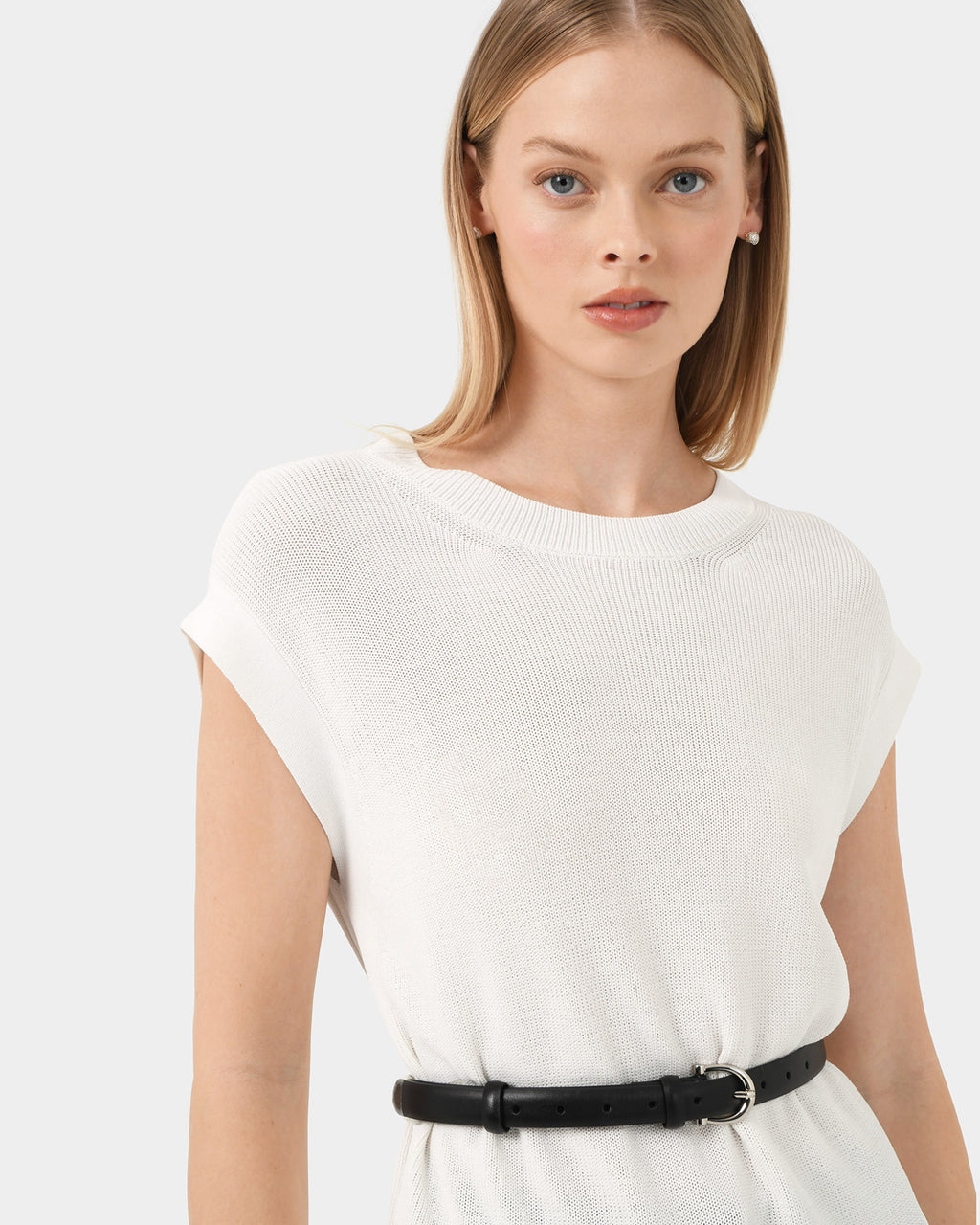 Milano Melange Knit Top