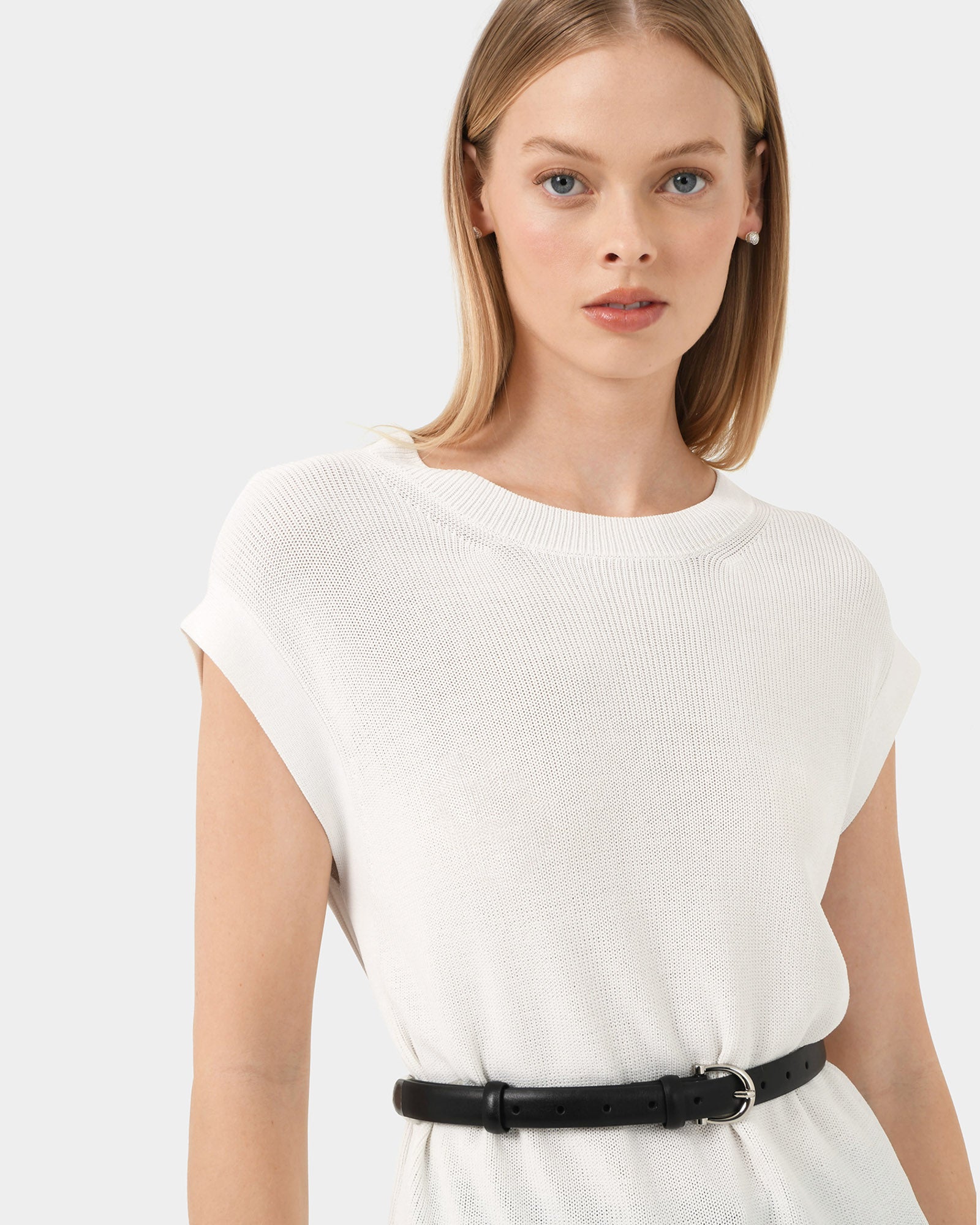 Milano Melange Knit Top