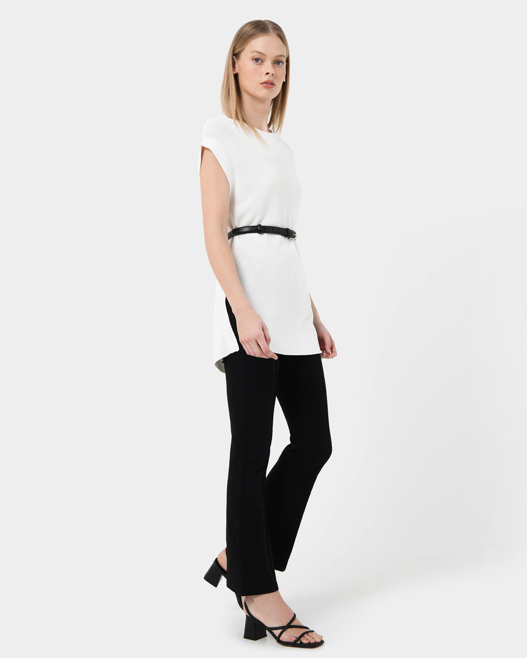 Milano Melange Knit Top