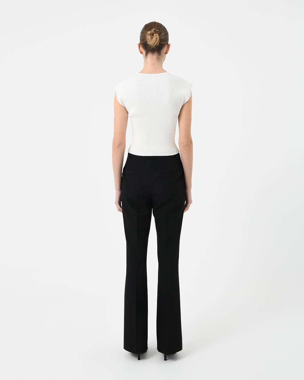 Mara Heart Neck Knit Top