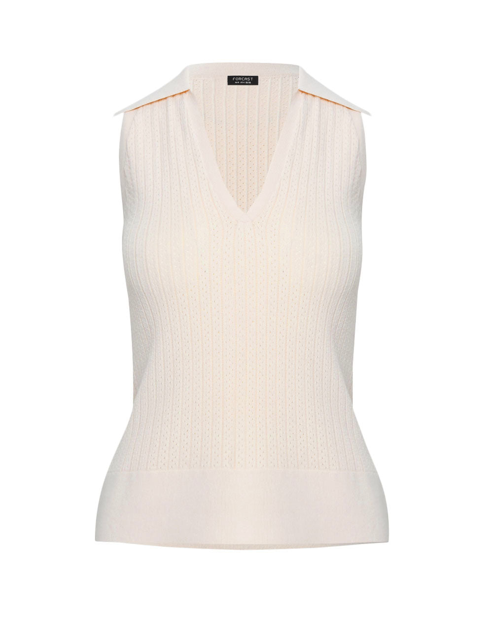 Eilish V-Neck Collared Knit