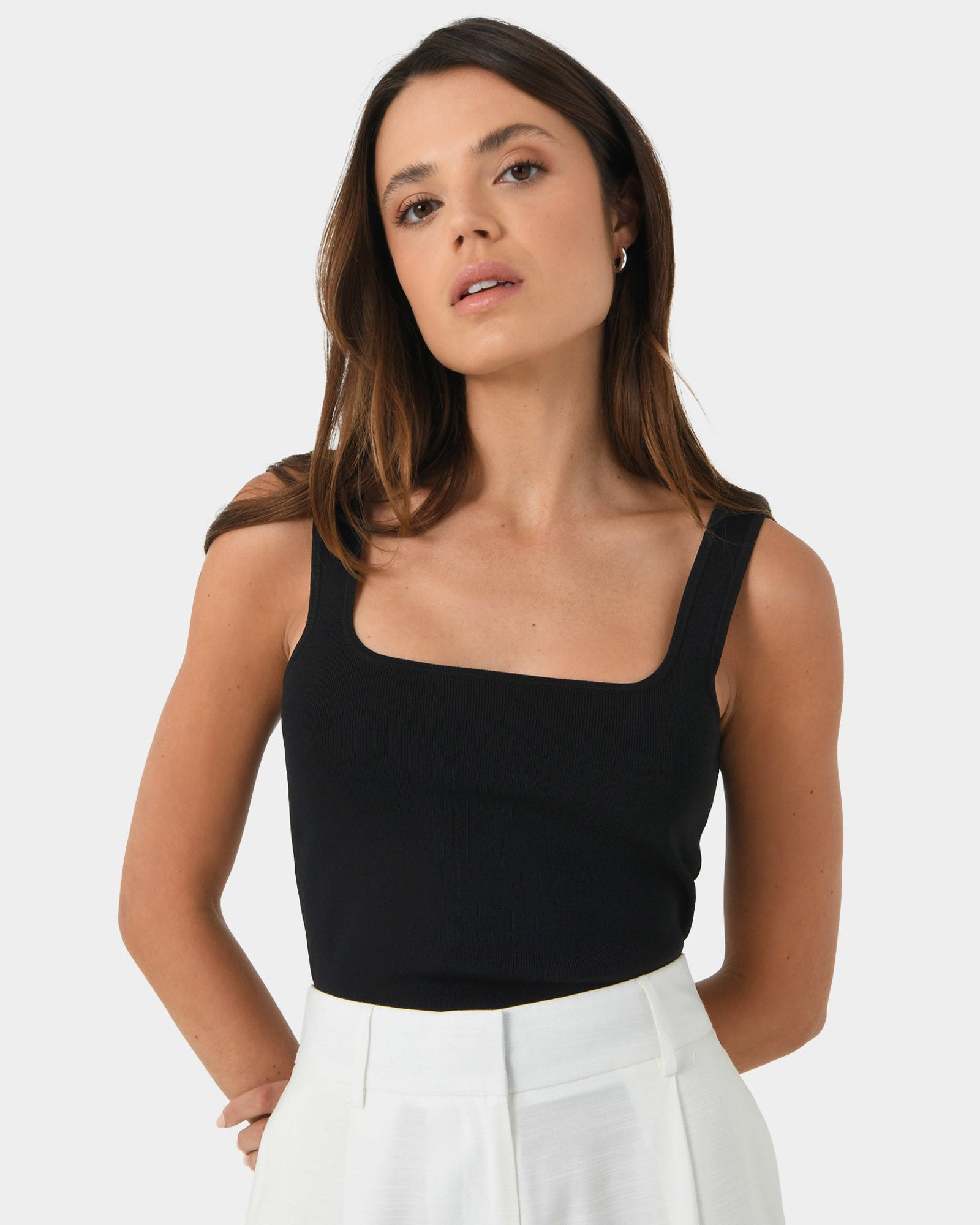 Miami Cropped Knit Top
