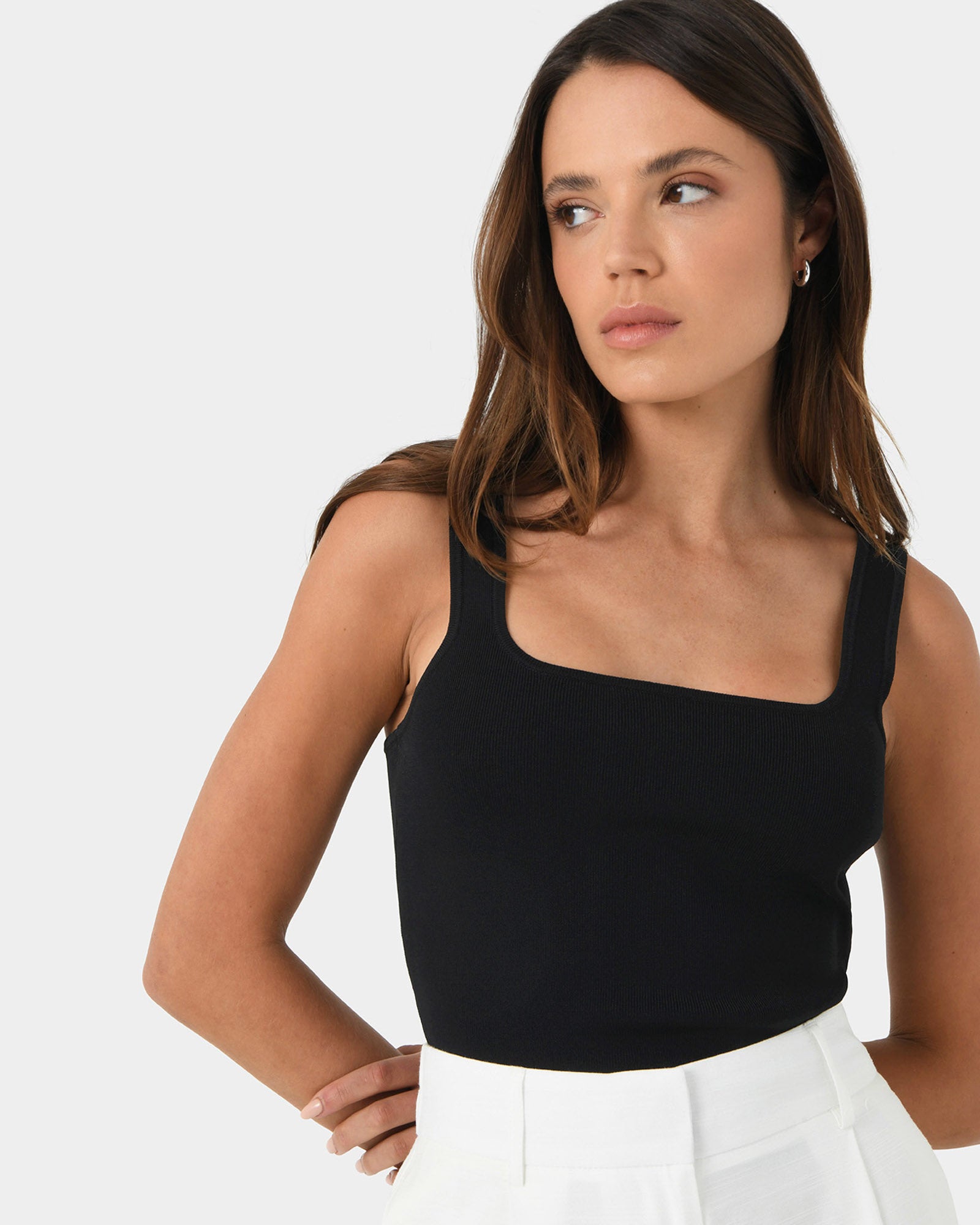 Miami Cropped Knit Top